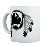 First Nations Coffee Mug  / Cup Original Spirit Buffalo Native art gifts