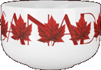Customizable Canada Souvenir Tableware Kitchen Canada Decor for Dining, Parties and Entertaining. 