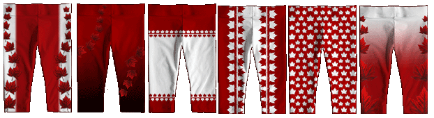 Canada Souvenir Baby Pants / Leggings Canada Maple Leaf and Canada Flag Baby Pants Collection Canada Baby Pants Canada Leggings for Babies and Toddlers - Ages 6 Months to 3 Years