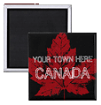 Personalized Canada Souvenir Magnets 