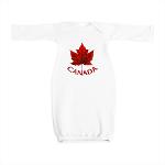 Canada Souvenir Baby Bodysuit Canada Maple Leaf One-piece