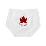 Canada Souvenir Diaper Cover Maple Leaf Baby Souvenir