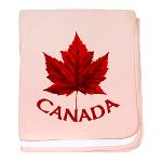 Canada Souvenir Baby Blanket