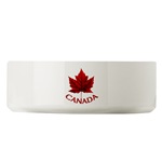 Canada Souvenir Dog Dish Maple Leaf Canadian Pet Gifts & Souvenirs