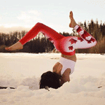 Canada Maple Leaf Yoga Pants and Canada Flag Pants Canada Souvenir Leggings & Yoga Pants