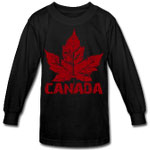 Canada Souvenir Kid's Shirts Cool Retro Canada Collection