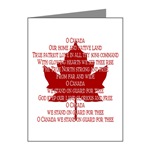 Canada Souvenir Greeting Cards, Canada Maple Leaf & Anthem Souvenir Greeting Cards & Postcards Original Canadian National Anthem Maple Leaf Art Cards Contact the artist to customize www.kimhunter.ca