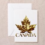 Canada Souvenir Maple Leaf Cards Autumn Leaf Cards 