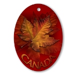 Autumn Canada Souvenir Keepsake Ornament