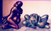 nudes figurative hug, sculpture  embrace  classical nude sculpture click on Image for detail