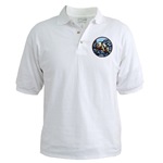 Polar Bear Art Golf Shirt Wildlife Art & design