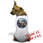 Polar Bear Art  Dog T-Shirt Wildlife Painting