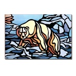 Polar Bear Art Postcards Metis Native art Cards